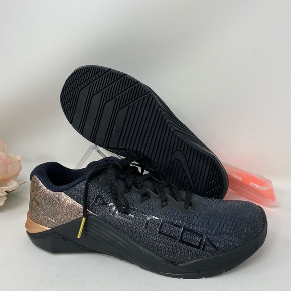 NWT Nike Metcon 5 X Black Bronze W AUTHENTIC - Picture 3 of 8
